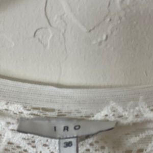 Iro cream dress